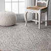 Nuloom 10' X 14' Rectangle Area Rugs In Salt And Pepper Finish 200HJFV01C-10014