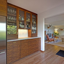 mid century kitchen