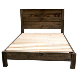 Rustic Platform Beds by Midwest Log Furniture