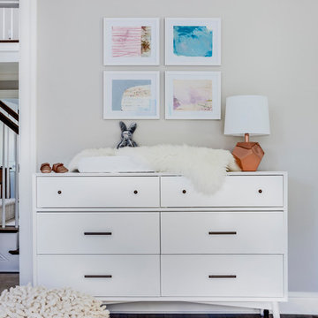 Winter Pond- Nursery Changing Table