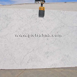 BIANCO CARRARA SLABS - Kitchen Countertops