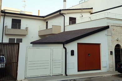 Immagine della facciata di una casa contemporanea