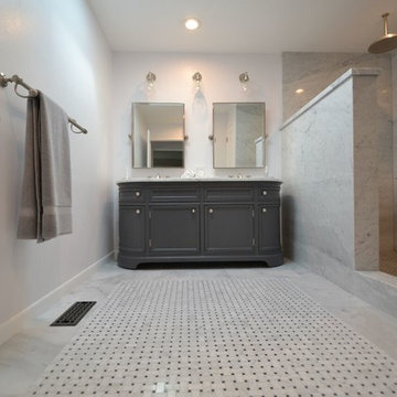 Transitional Master Bathroom Remodel