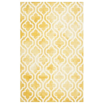 Safavieh Dip Dyed DDY537H 2'3"x6'6" Gold/Ivory Rug