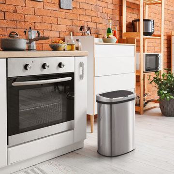 Touchless Trash Can For Kitchen