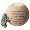 Stars in the Sky Memorial Tea Light Candle Holder - Round Globe
