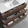 Fresca Lazzaro 48" Rosewood Cabinet With Integrated Sink