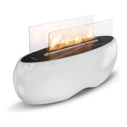 ZEN portable ethanol fireplace by Planika - Heating And Cooling