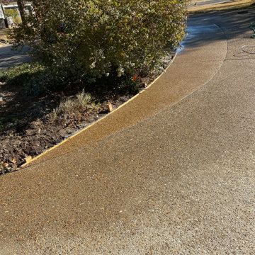 Exposed Aggregate Driveway