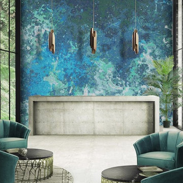 Ocean Aquamarine | Glass Mosaic | PIXL Mist Collection