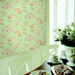 Countryside Kitchen Florals - Wallpaper