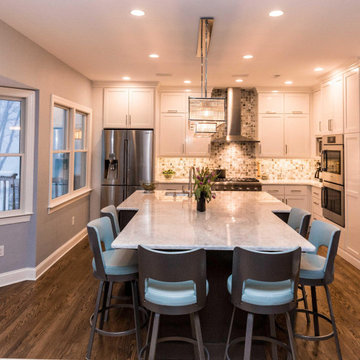 Antique White Kitchen Cabinets