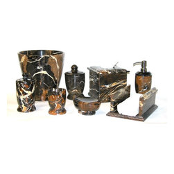Marble Bathroom Accessory Sets offered by Nature Home Decor. - Bathroom Accessory Sets