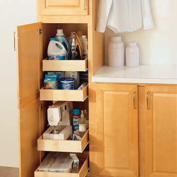 Aristokraft Cabinetry: Utility Cabinet with Roll Trays