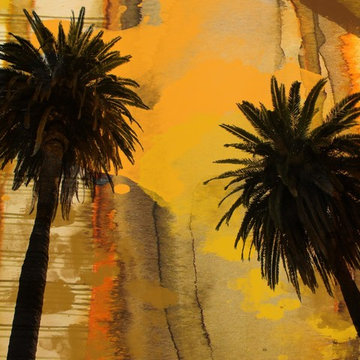 Succulents and Tropical Canvas Art by Irena Orlov