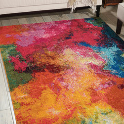 Celestial Rugs Palt by Nourison - Floor Rugs