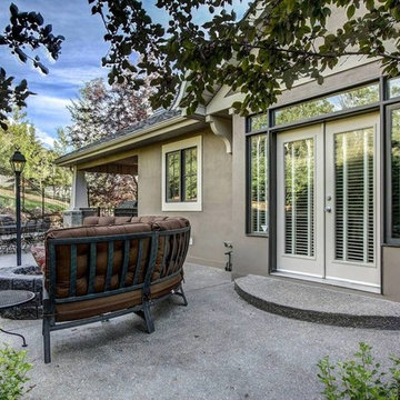 Colts Neck Luxury Home Rear Patio