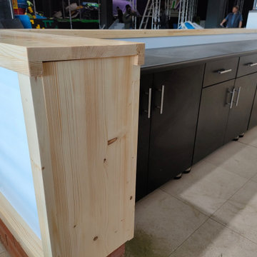 Children's play venue Reception area, lockers and Kitchenette