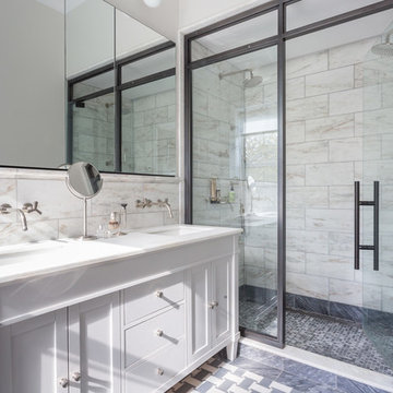 Prospect-Lefferts Gardens Townhouse Master Bathroom