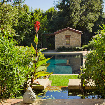 Marlboro Road - pool and poolhouse