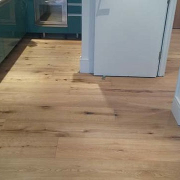 Wood Floor Installation to Living Areas