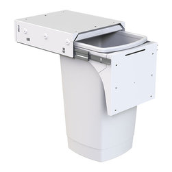 1 x 50 L Waste Bin with Door Pull - Waste Disposal Units