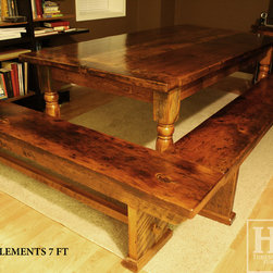 Reclaimed Wood Harvest Tables - Products