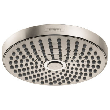 Hansgrohe 26549 Croma Select S 1.5 GPM Rain Shower Head - Brushed Nickel