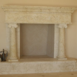 FP-16 IONIC - Fireplace Mantels