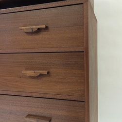 Walnut Tall Dresser - Chests of Drawers