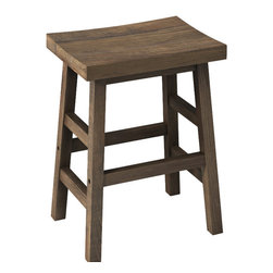 Bolton Furniture - Pomona Reclaimed Solid Wood Counter Stool - Bar Stools And Counter Stools