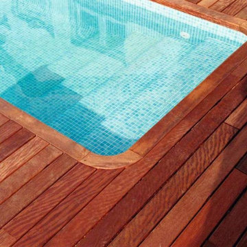 R11 Anti Slip Floor tiles - Blue Mosaic Tiles - Direct Tile Warehouse