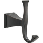 Delta - Delta Dryden Double Robe Hook, Venetian Bronze, 75135-RB - Complete the look of your bath with this Dryden Robe Hook.  Delta makes installation a breeze for the weekend DIYer by including all mounting hardware and easy-to-understand installation instructions.  You can install with confidence, knowing that Delta backs its bath hardware with a Lifetime Limited Warranty.