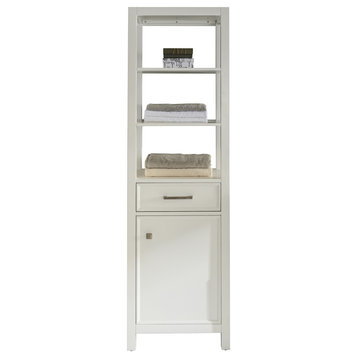 WLF2121 Linen Cabinet, White