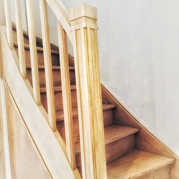 Décapage escalier