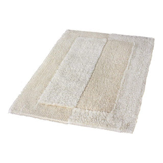 Plush Washable Red Bathroom Rugs - Contemporary - Bath Mats - Other - by  Vita Futura