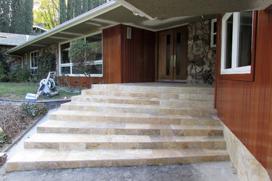 Example of a trendy home design design in Los Angeles