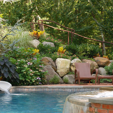 Boulder Wall & Slide, Pool