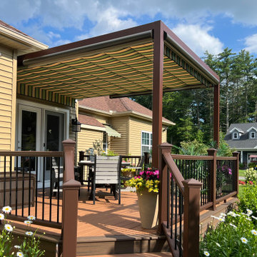 Retractable Shade Structure, Saratoga Springs