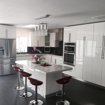 High end Kitchen High gloss