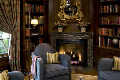 Inspiration for an eclectic home office remodel in Los Angeles