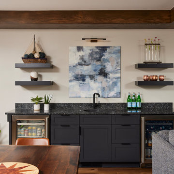 Lakeside Luxury: A Transitional Kitchen Remodel with Panoramic Views