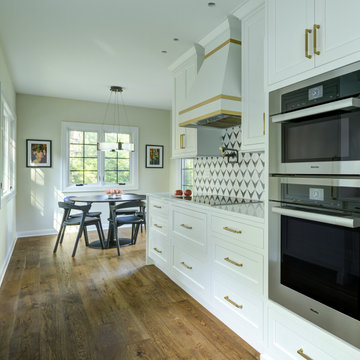 Modern Kitchen in a Tudor