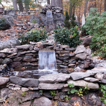 Wilton, CT | Pond Installation Project | Koi Fish Pond | Pond Contractor Near Me