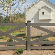 Picket fence and porch railing
