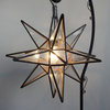 Glass Star Floor Lamp
