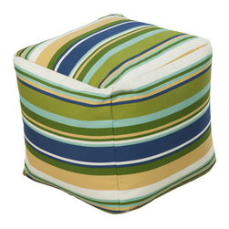 Surya Poufs- (POUF-147) - Decorative Pillows