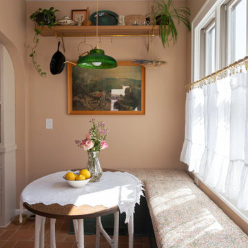 French Country Kitchen Remodel — Plaster Hood, Oak Island & Farmhouse Sink