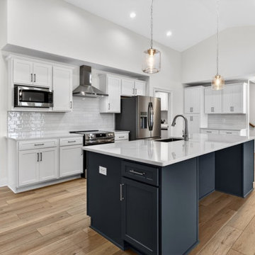 Two-Toned Kitchen — Craftsman Style New Construction