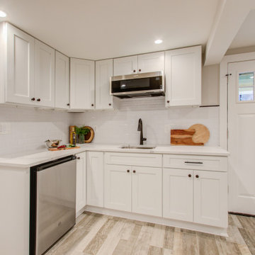 Complete remodeling of kitchen, bathroom, basement in Frederick, VA